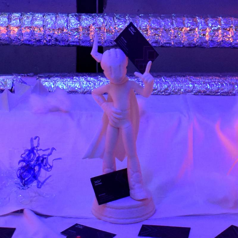 Polyman mascot — 3D printed figure