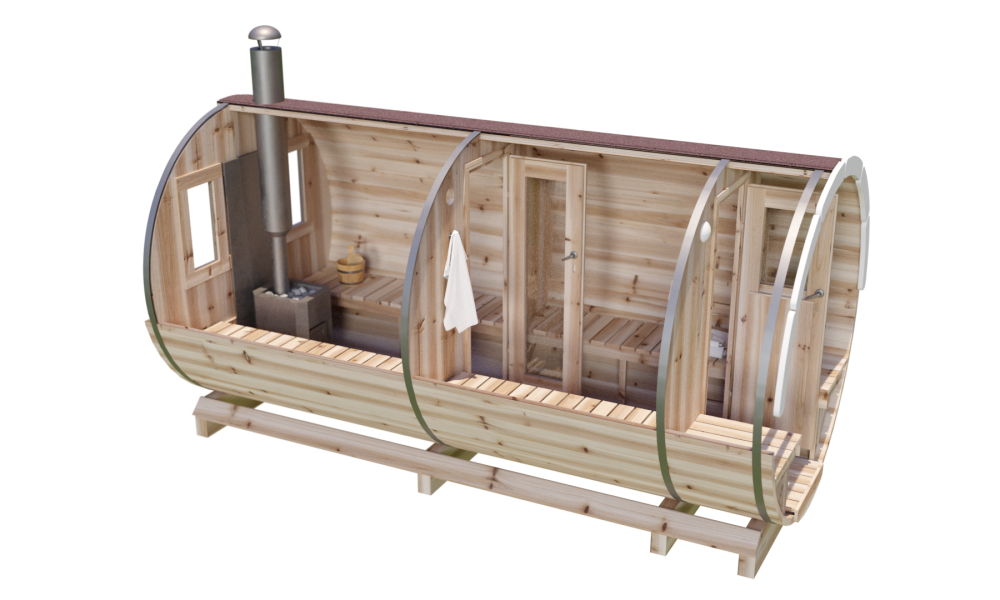 Section of a Sauna